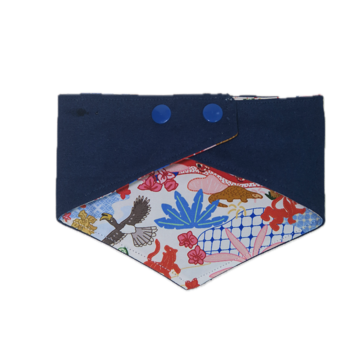 Reversible Pet Bandana - Batik Kampung