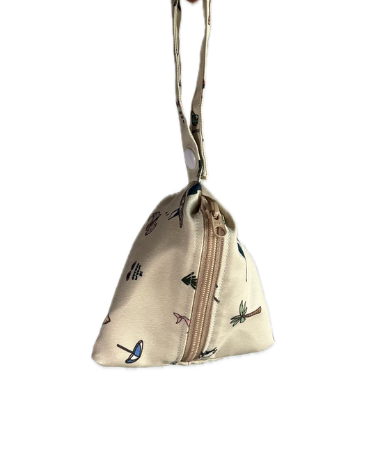 Pyramid (Ba Zhang) Pouch - Ocean Weaves