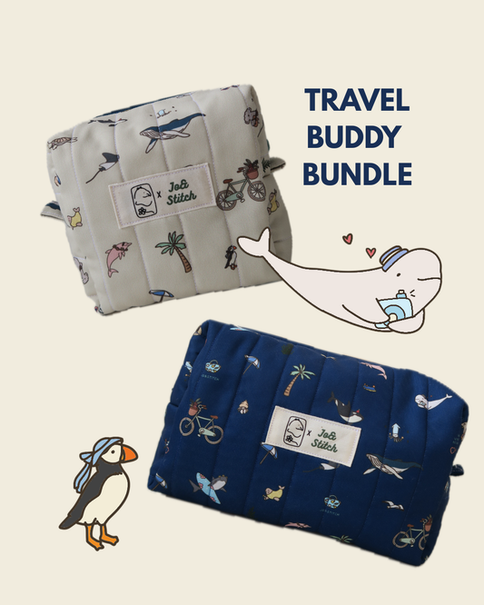 Travel Buddy Bundle - Ocean Weaves