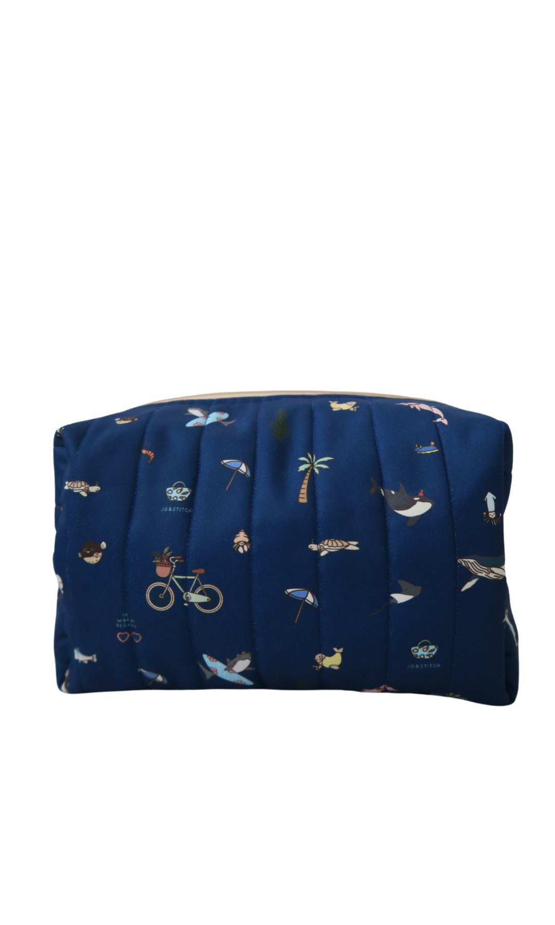 [MADE-TO-ORDER] Maxi Box Buddy - Ocean Weaves (Navy)