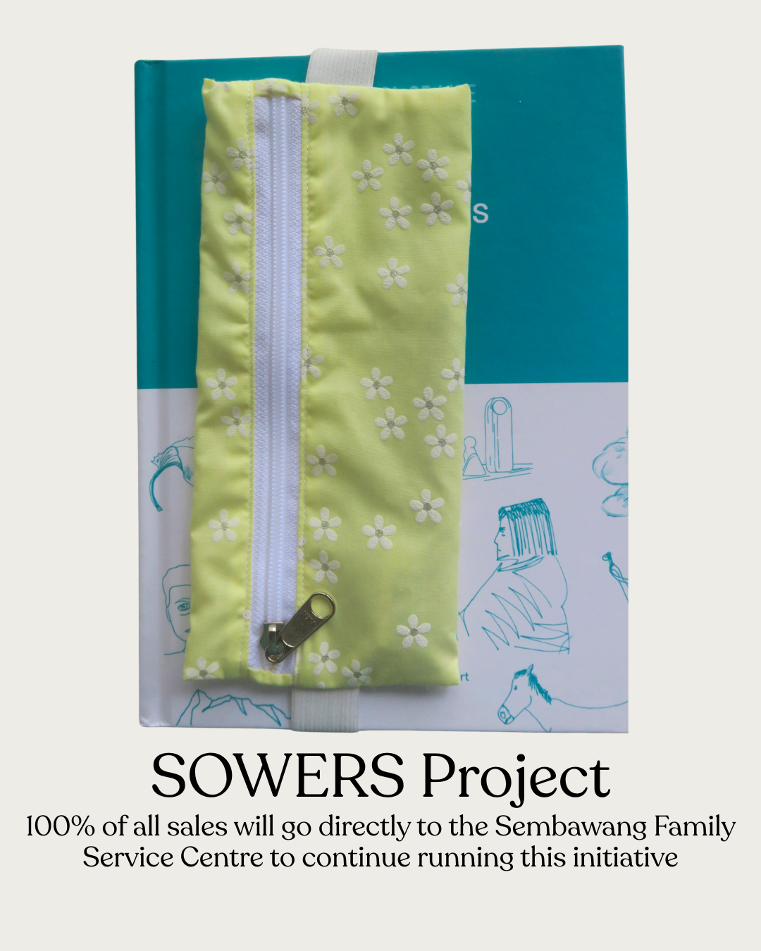[SOWERS PROJECT] Book Strap Pencil Case