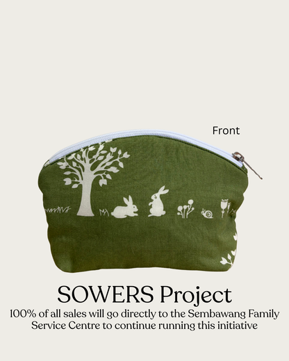 [SOWERS PROJECT] Padded Zipper Pouch - Large
