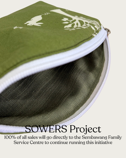 [SOWERS PROJECT] Padded Zipper Pouch - Large