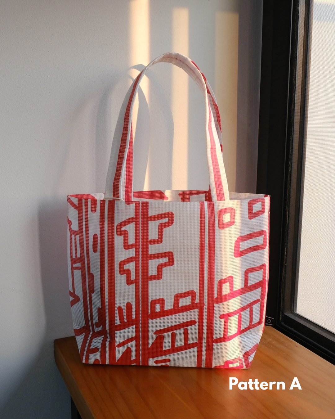 [SOWERS PROJECT] Upcycled Banner Market Tote