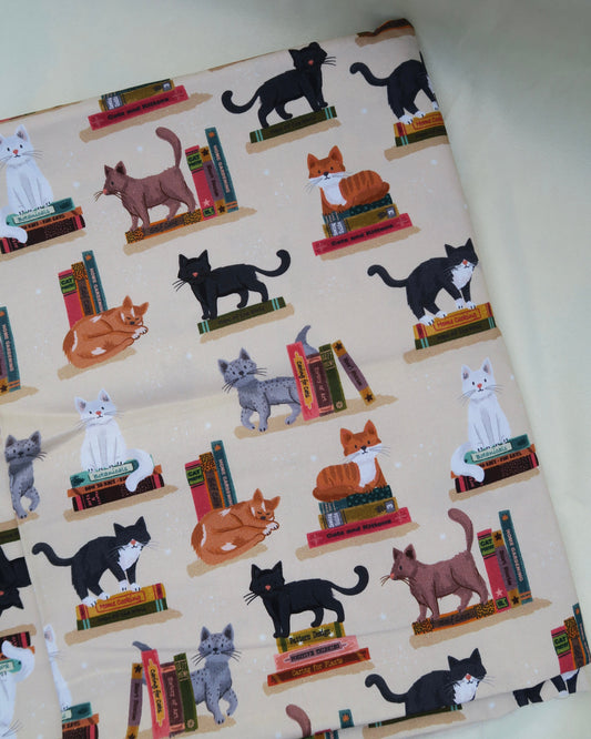 [FABRIC] Cats at the Library