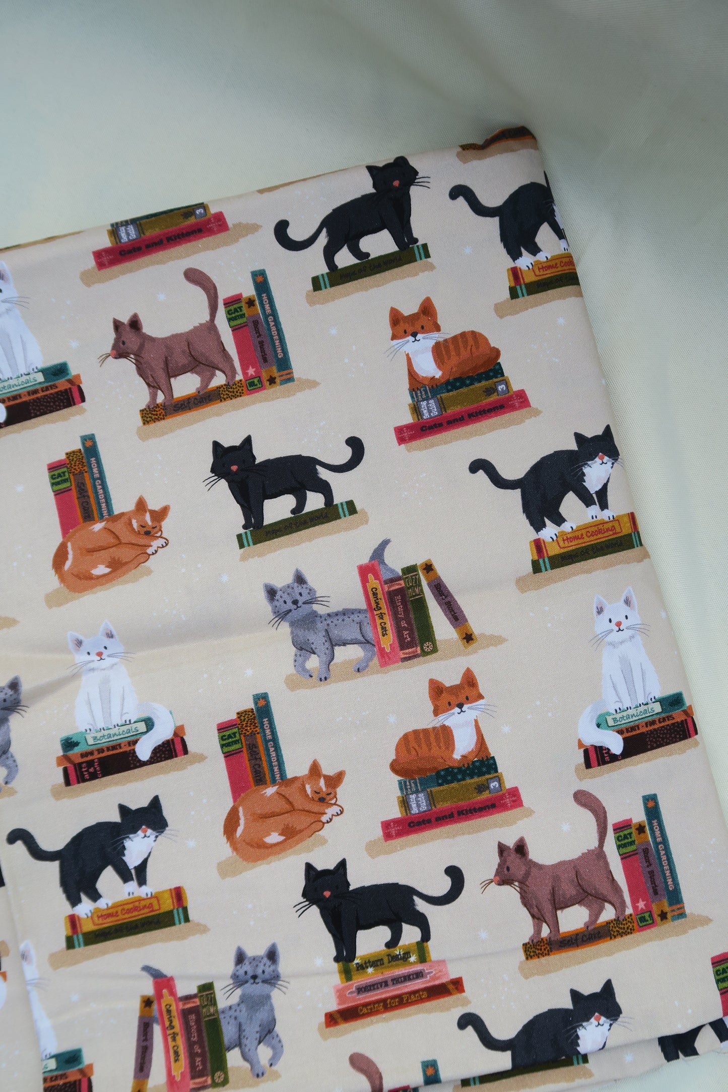 [FABRIC] Cat at the Library