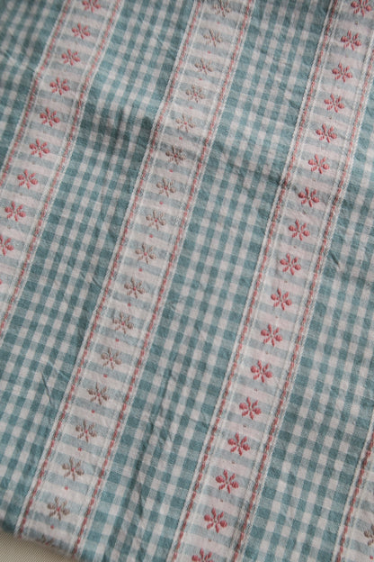 [FABRIC] Rustic Blue Gingham