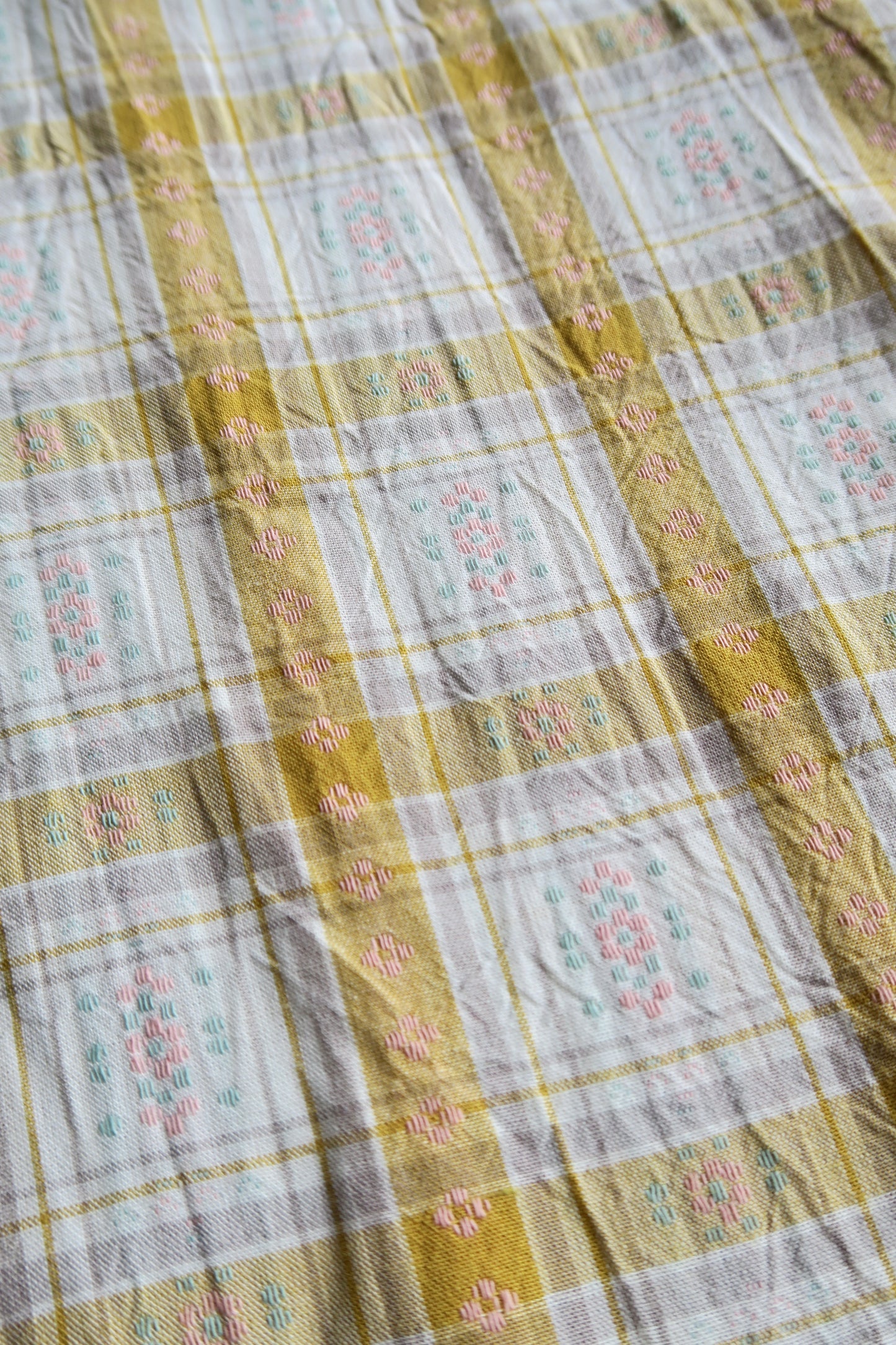[FABRIC] Marigold Gingham