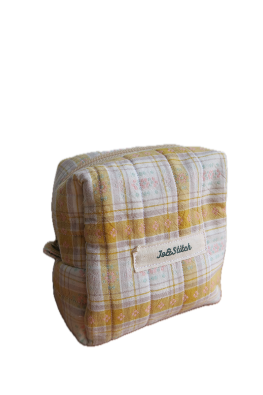 [SAMPLE] Mini Box Buddy - Marigold Gingham