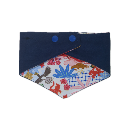 Reversible Pet Bandana - Batik Kampung