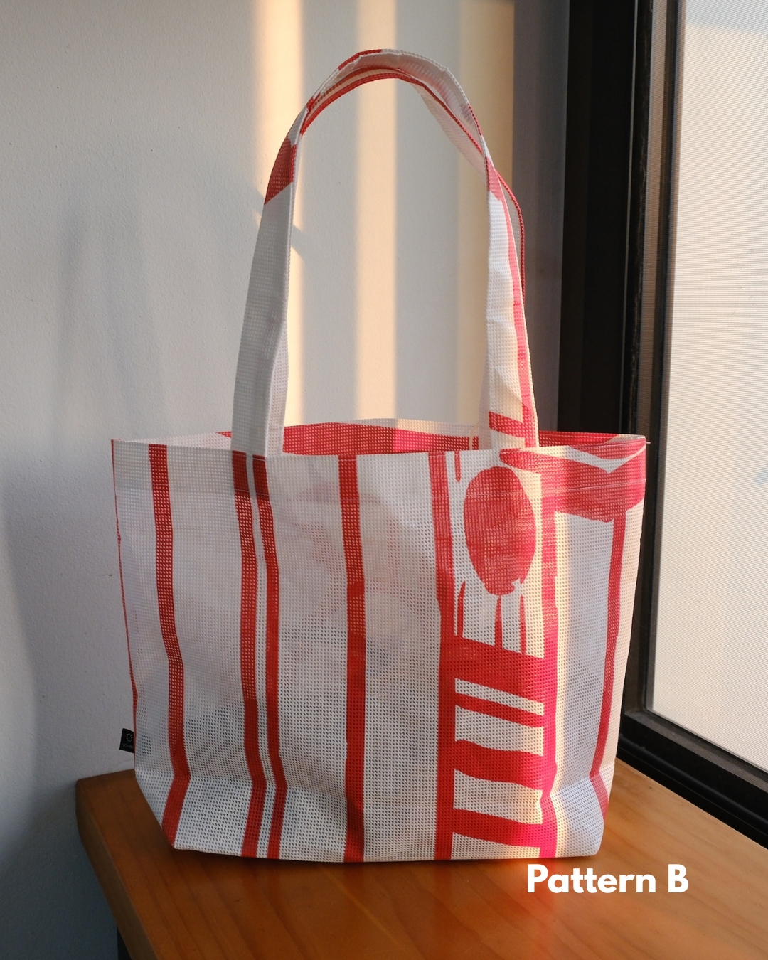 [SOWERS PROJECT] Upcycled Banner Market Tote