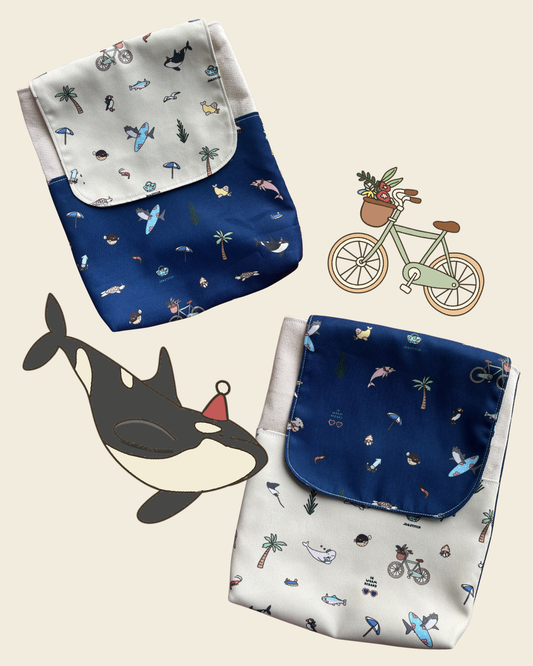 Lyn Booksleeve 2.0 - Ocean Weaves