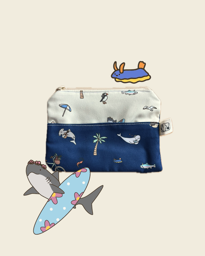 Tissue Pouch - Ocean Weaves