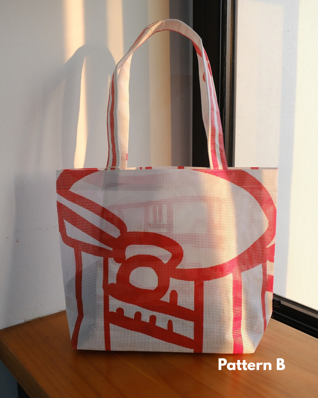 [SOWERS PROJECT] Upcycled Banner Market Tote