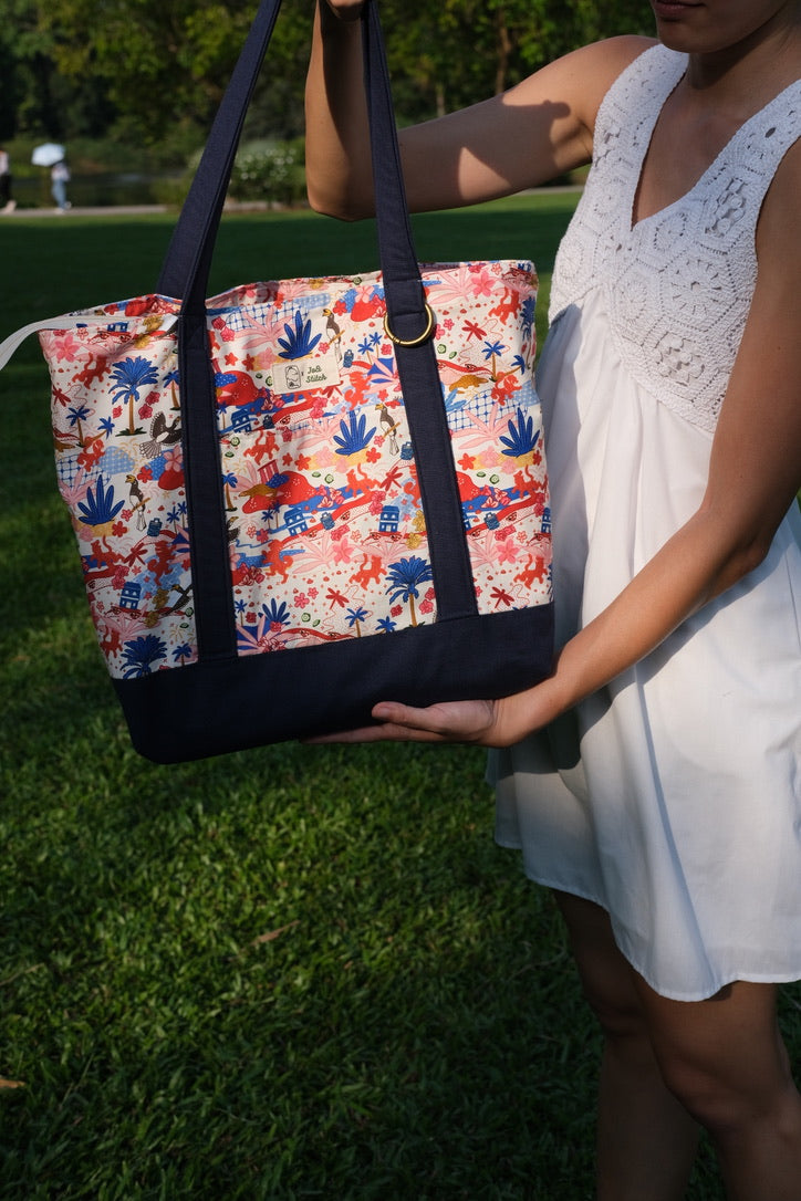 [MADE-TO-ORDER] Voyager Tote - Batik Kampung