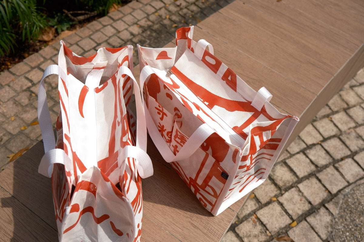 [SOWERS PROJECT] Upcycled Banner Boxy Tote