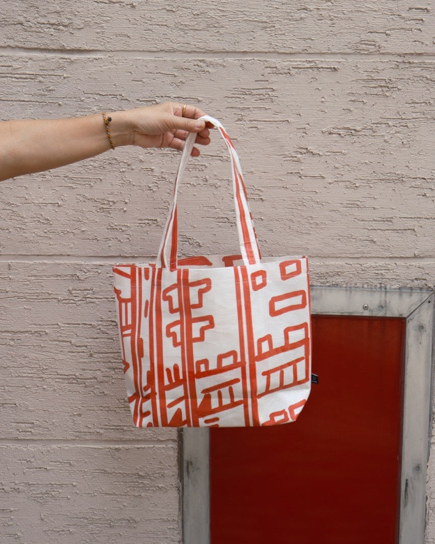[SOWERS PROJECT] Upcycled Banner Market Tote