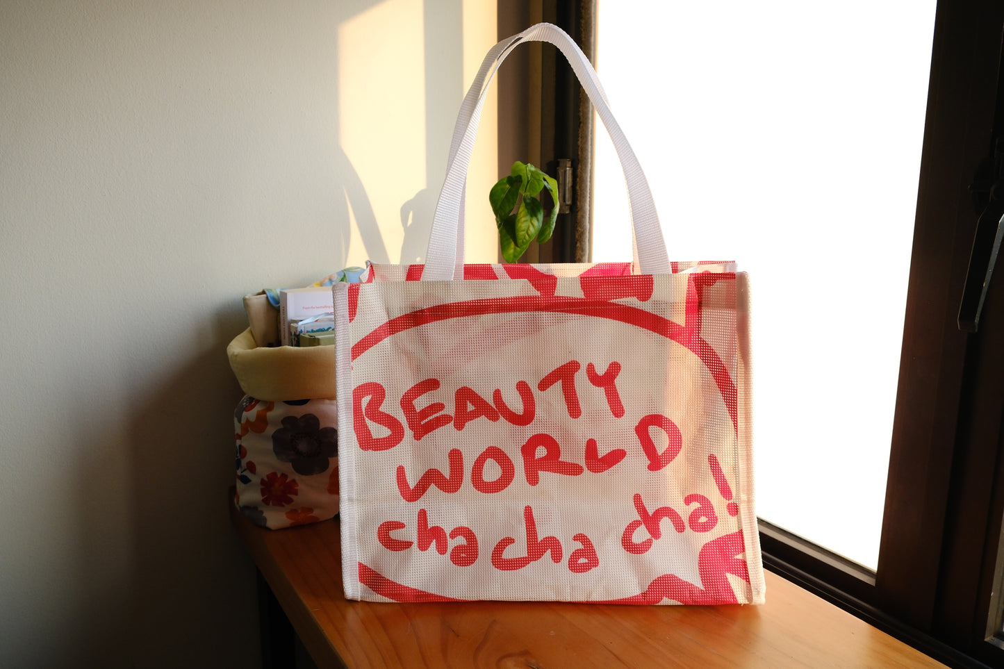 [SOWERS PROJECT] Upcycled Banner Boxy Tote