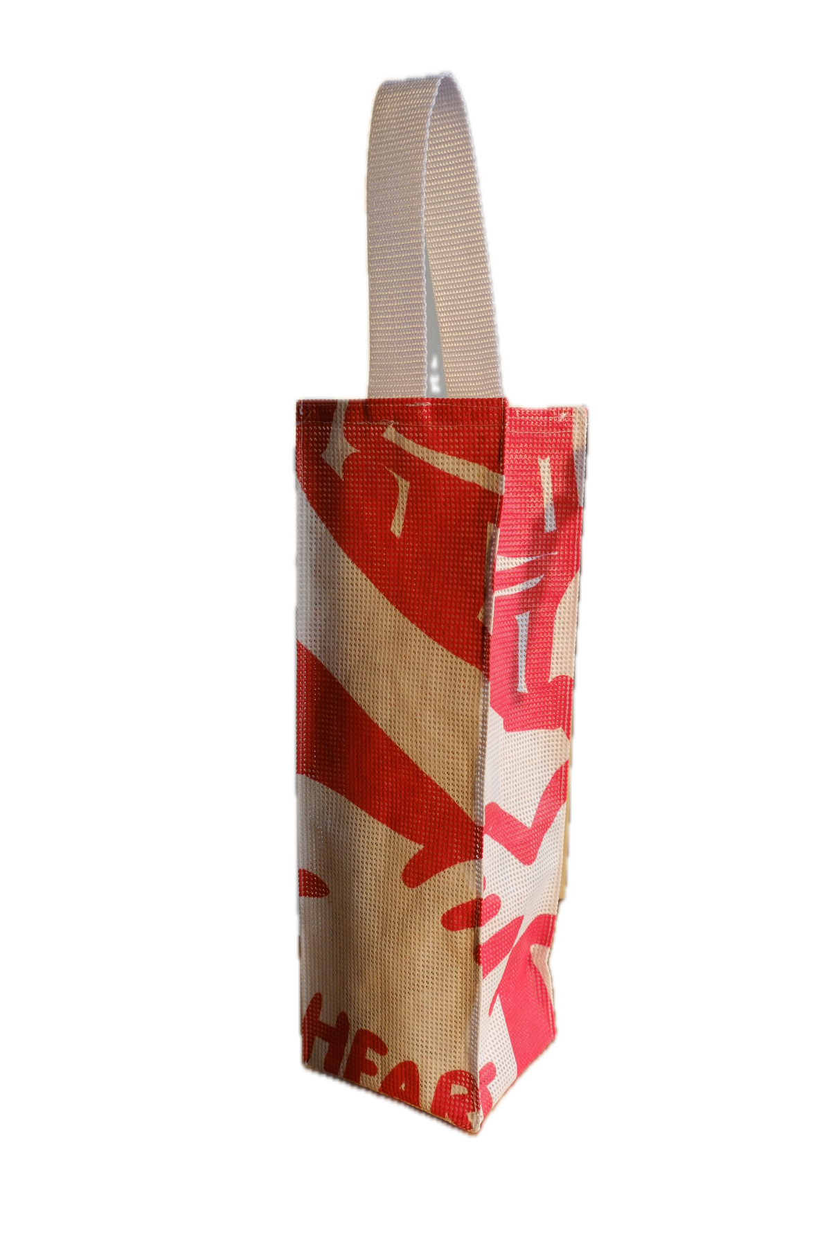 [SOWERS PROJECT] Upcycled Banner Bottle Bag