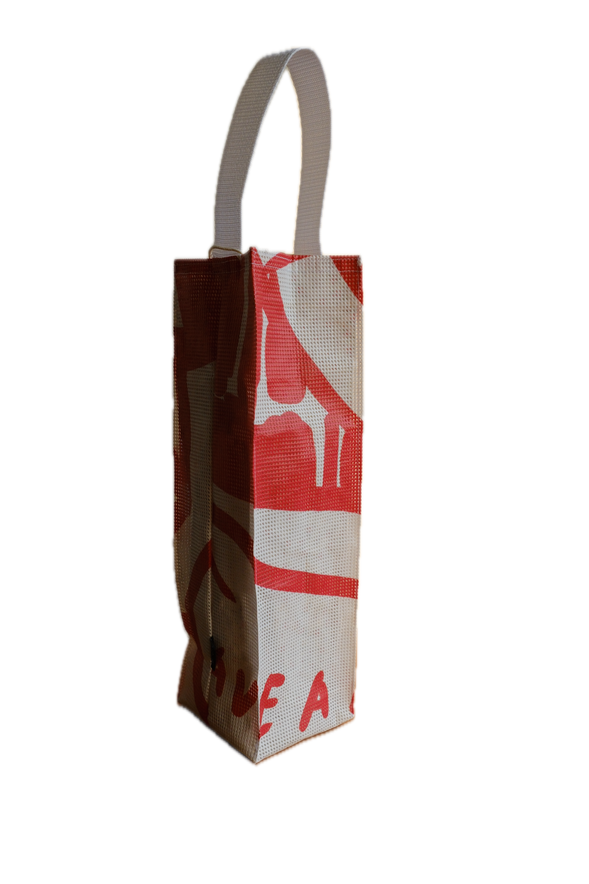 [SOWERS PROJECT] Upcycled Banner Bottle Bag