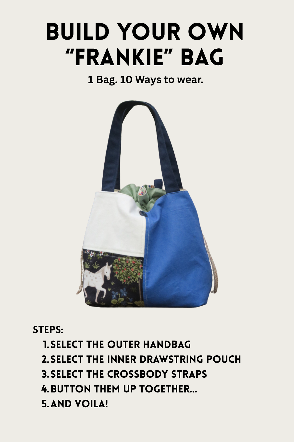 Frankie 2.0 Multi-Way Bag
