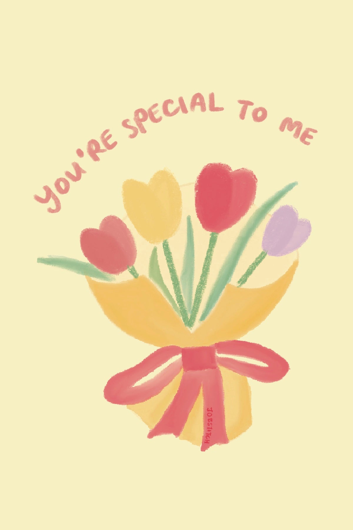 "You're Special To Me" Greeting Card