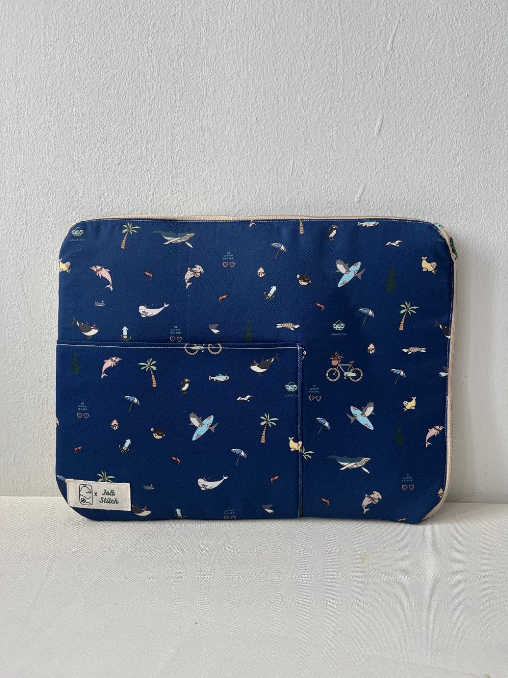 [MADE-TO-ORDER] Two-Way Laptop Sleeve - Ocean Weaves