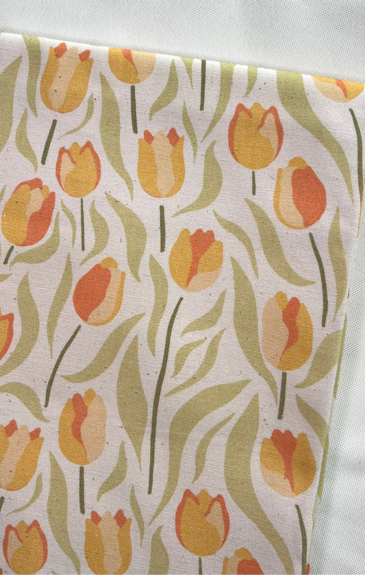 [FABRIC] Yellow Tulips