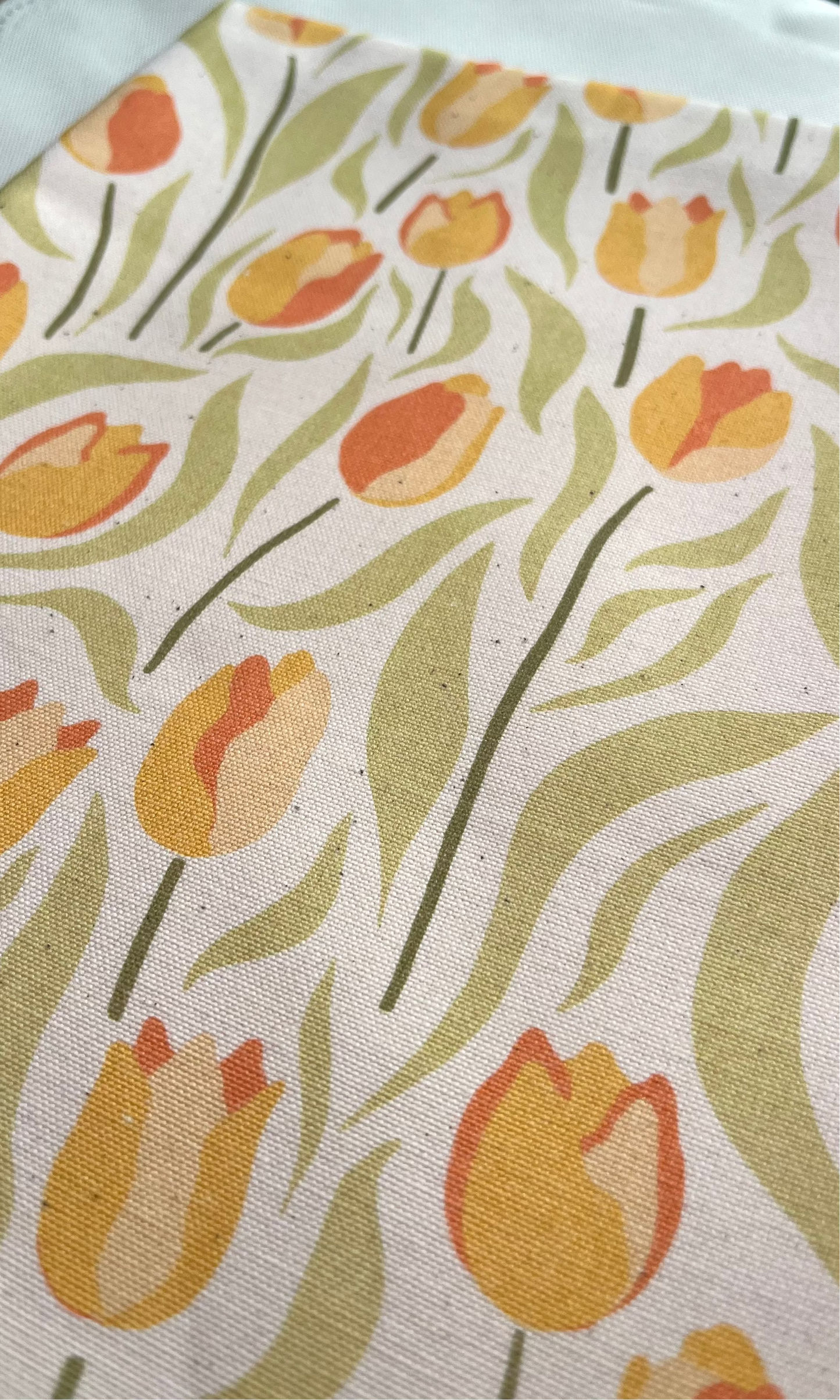 [FABRIC] Yellow Tulips