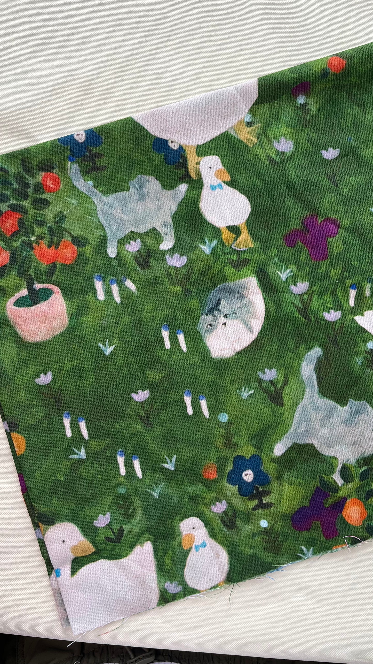 [FABRIC] Kitty & Duckling