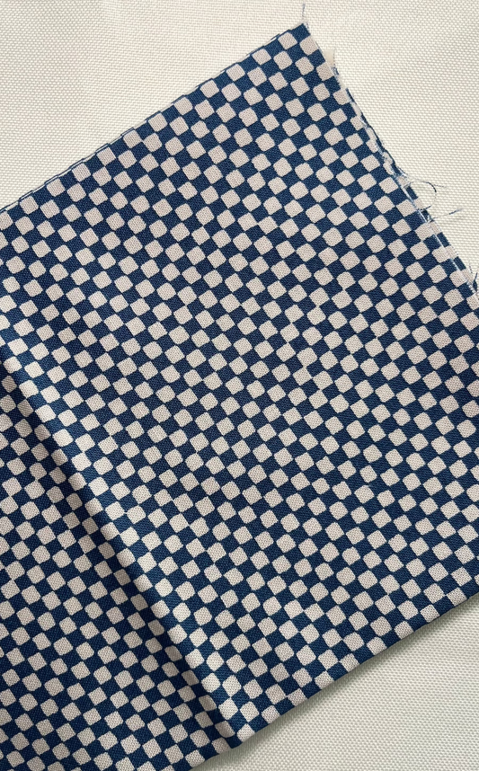 [FABRIC] Blue Checkered