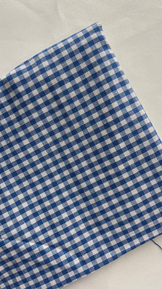 [FABRIC] Blue Gingham