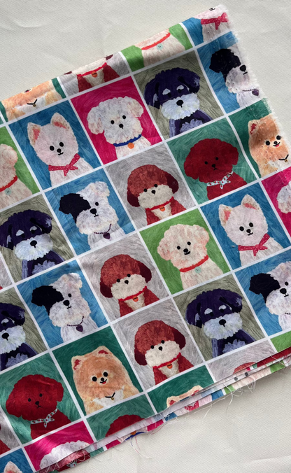 [FABRIC] Doggie Class Portrait