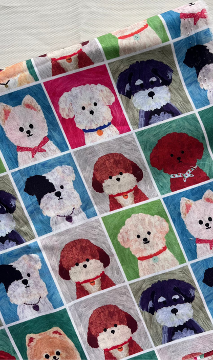 [FABRIC] Doggie Class Portrait