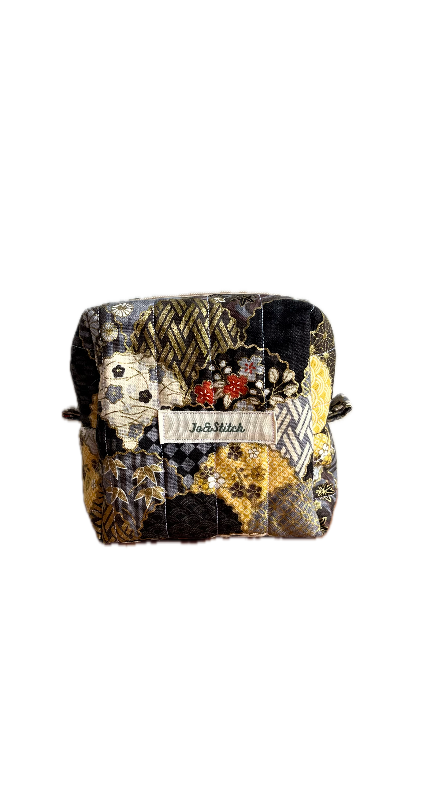 Mini Box Buddy - Golden Seigaiha Waves