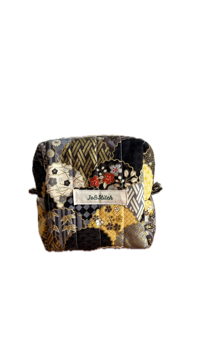 Mini Box Buddy - Golden Seigaiha Waves