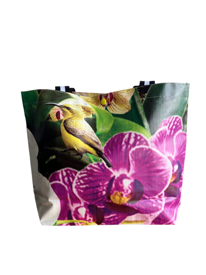 [SOWERS PROJECT] Upcycled Banner Tote Bag A