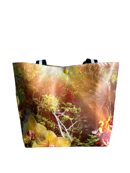 [SOWERS PROJECT] Upcycled Banner Tote Bag A