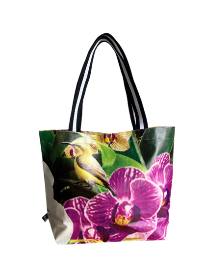 [SOWERS PROJECT] Upcycled Banner Tote Bag A
