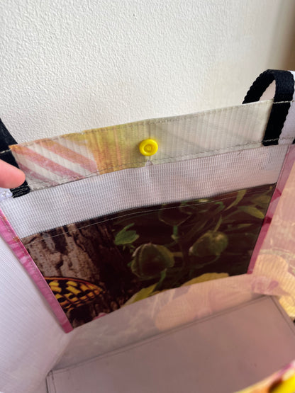 [SOWERS PROJECT] Upcycled Banner Tote Bag A
