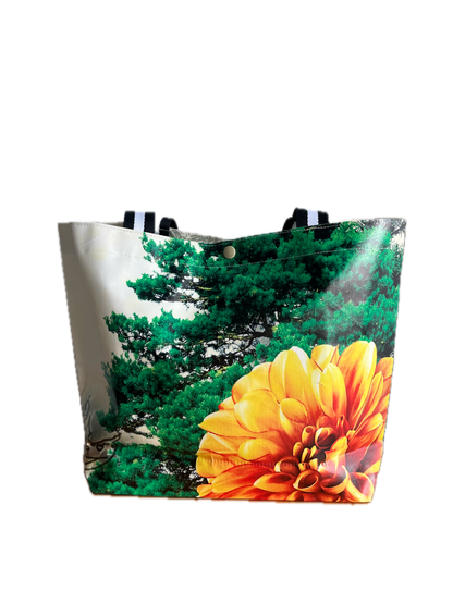 [SOWERS PROJECT] Upcycled Banner Tote Bag B