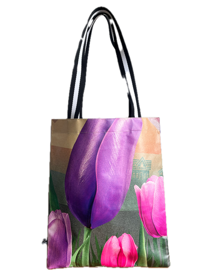 [SOWERS PROJECT] Upcycled Banner Tote Bag C