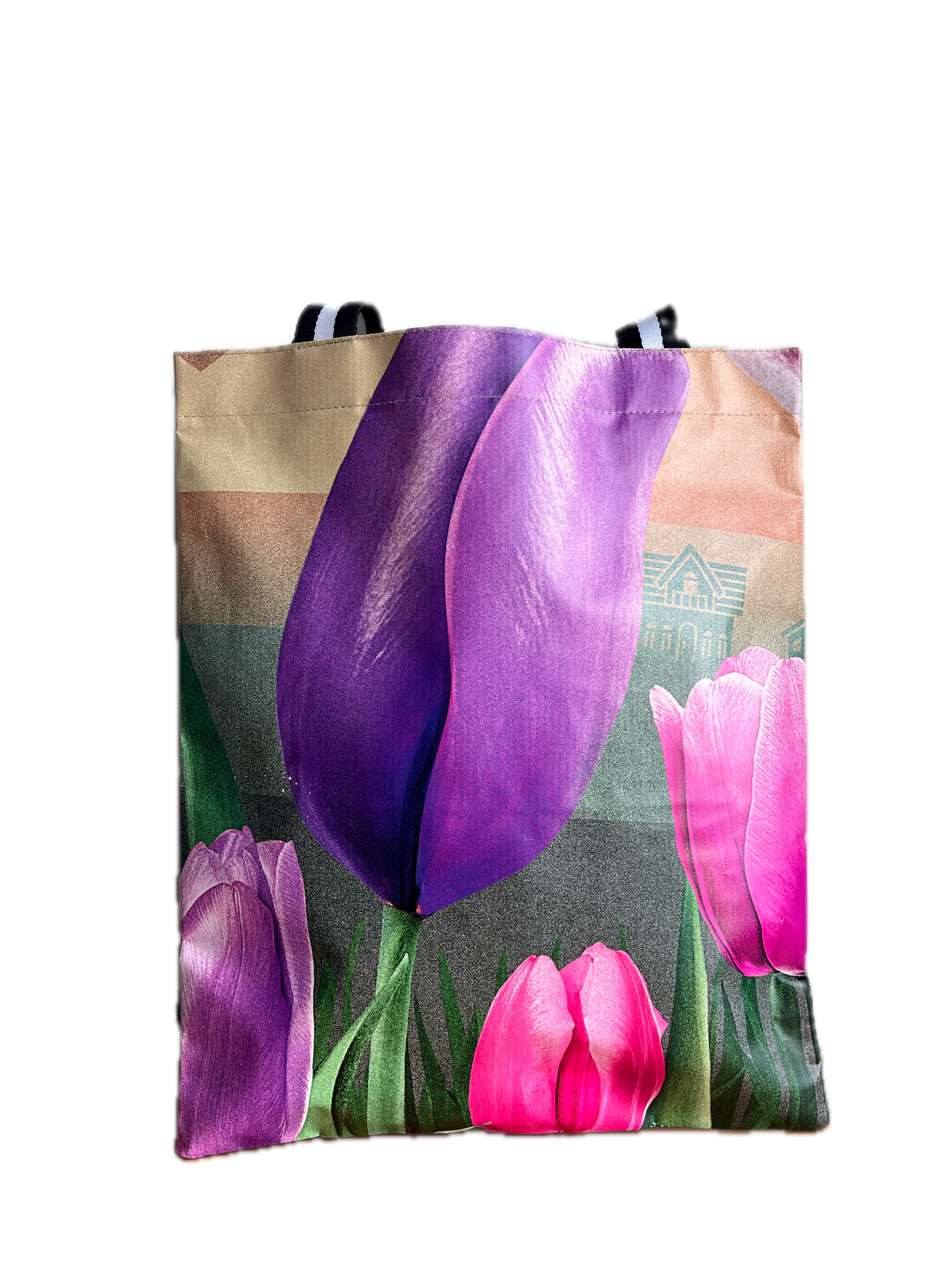 [SOWERS PROJECT] Upcycled Banner Tote Bag C