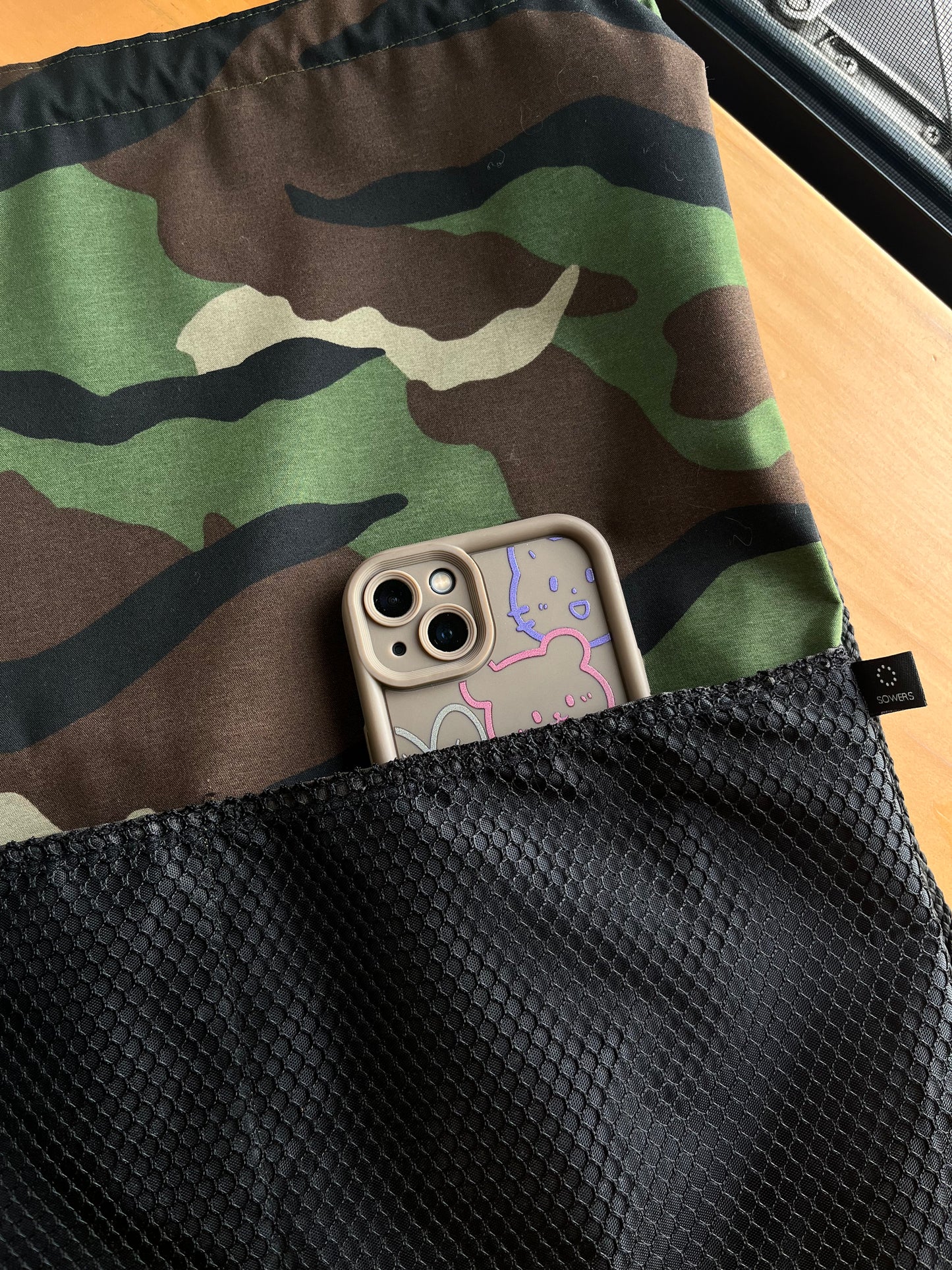 [SOWERS PROJECT] Waterproof Drawstring Backpack B