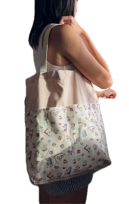 [SOWERS PROJECT] Canvas Tote Bag - Patisserie Dreams