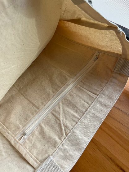 [SOWERS PROJECT] Canvas Tote Bag - Wolf in the Woods