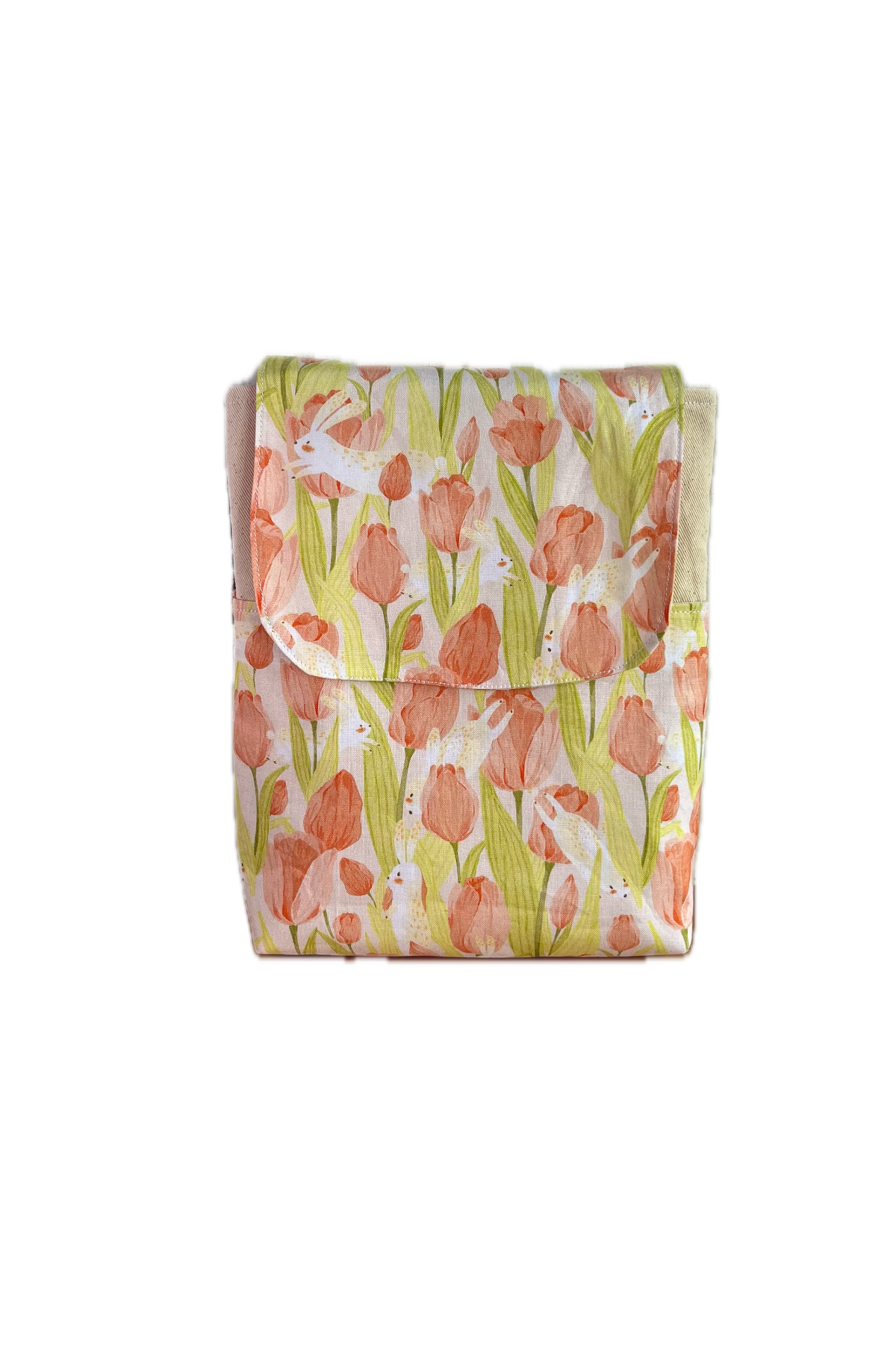 Lyn Booksleeve 2.0 - Bunnies in Tulip Field