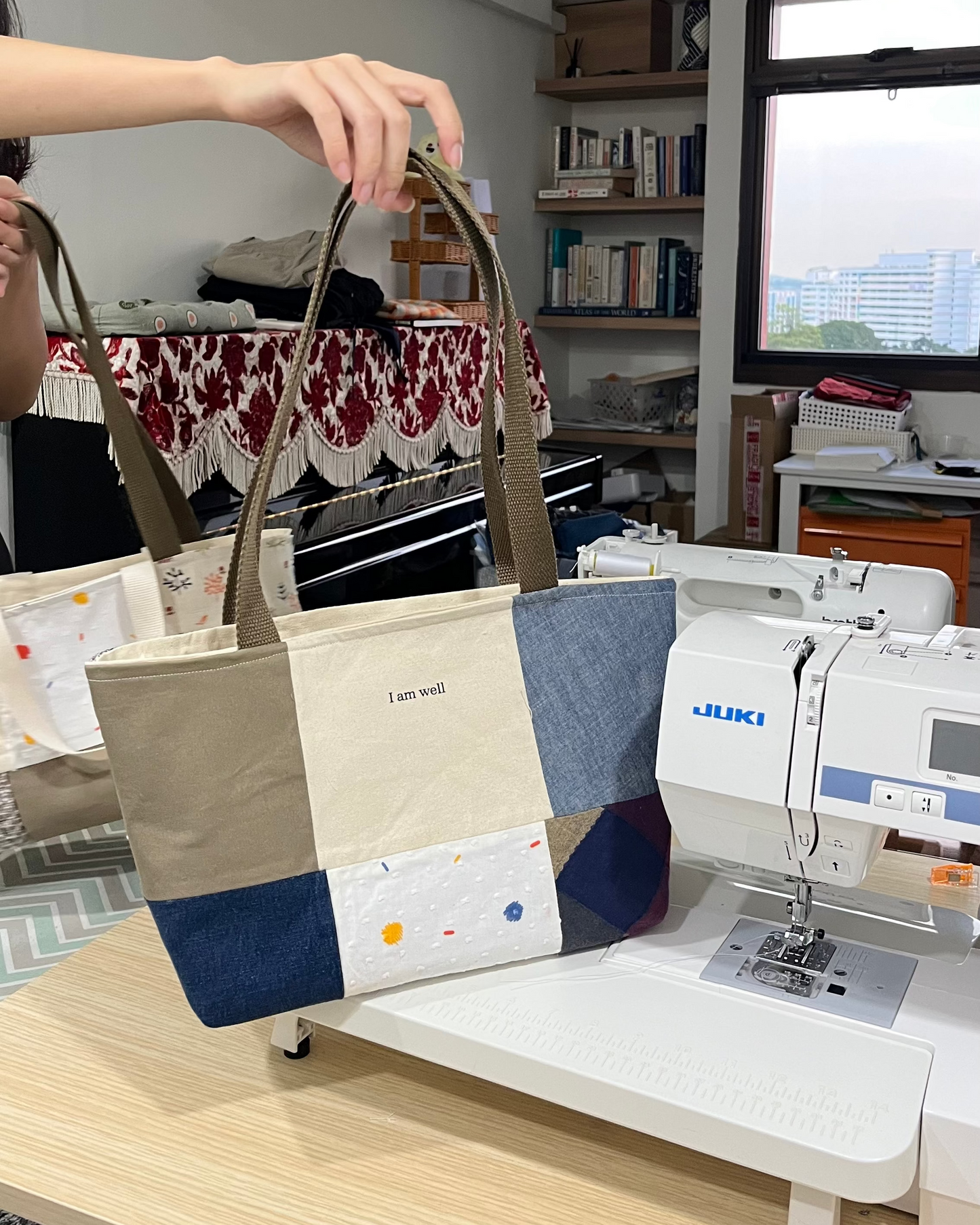[WORKSHOP] Design & Sew your own Patchwork Tote Bag!