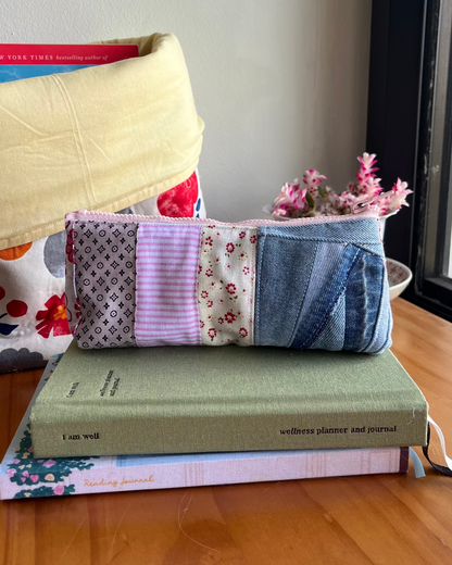 Patchwork Pencil Case - Design A