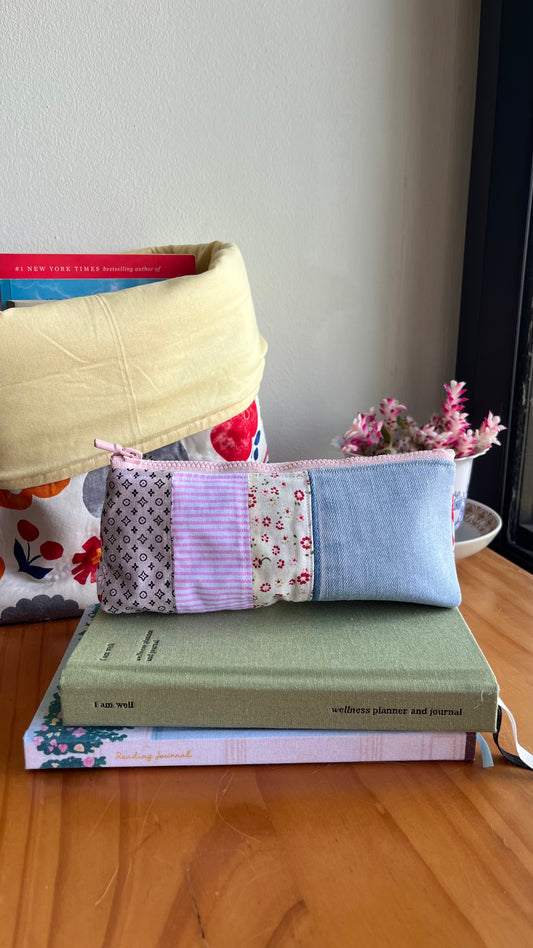 Patchwork Pencil Case - Design A